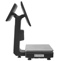 Gran Oferta: Terminal Punto de Venta Todo en Uno con Báscula y Pantalla Táctil Dual, Sistema Operativo Windows/Android, Capacidad de 15-30 kg