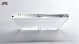 حاملات لوحات أكريليك مخصصة الحجم، إطار صور أكريليك مع حامل مغناطيسي شفاف ذو وجهين قائم بذاته - Product Image 2