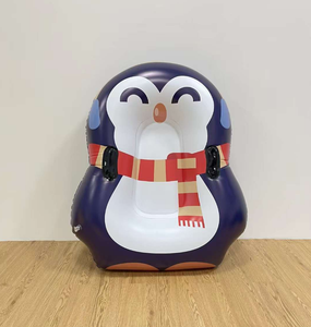 Top-Moto Tube de neige gonflable en PVC pour Noël, monoplace, résistant au froid, pour station de ski, <span class=keywords><strong>luge</strong></span> d'hiver - Product Image 2