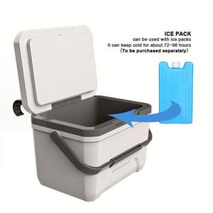<b>Small</b> Portable Insulated Hard <b>Cooler</b> With Handle High Quality <b>Cooler</b> <b>Box</b> With Hanging Links - Product Image 6