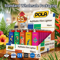Ensemble de briquets modernes en plastique de qualité supérieure, 5 couleurs, finition caoutchoutée douce au toucher, briquets à gaz jetables pour cigarettes, cadeaux promotionnels