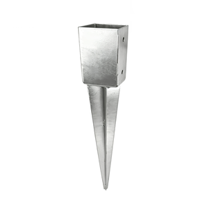 Sunsbuild Piquet de sol en fer galvanisé robuste pour clôture, support de poteau à enfoncer pour aménagement paysager de jardin - Product Image 4