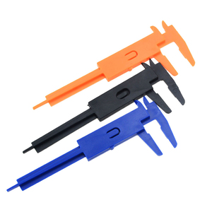 Calibrador Vernier portátil de peso ligero a precio barato, herramientas de calibre de tamaño de medición de joyero, Mini calibrador de plástico de 0-80mm - Product Image 5