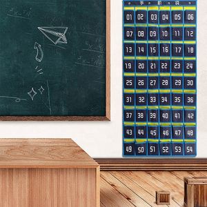 Organizador de Bolsillo para Teléfonos Celulares Oxford Personalizado de Fábrica para el Aula, con 54 Bolsillos - Product Image 6