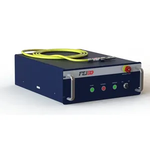 4kW Faserlaser quelle Hochleistungs-Faserlaser schneide maschine mit Feibo 4000w Laser quelle zum Schneiden von Kupfer und Aluminium