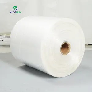 LDPE polietilen alt mühür torba düz üst açık çanta Overwrap plastik toz geçirmez çanta ambalaj tabakalanmalar için büyük boy