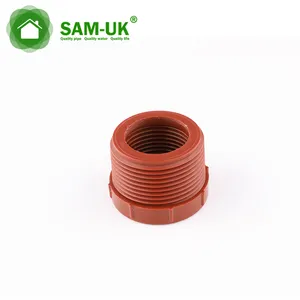 Strength factory cheap price product pp female and male threaded adapter pvc plastic pipe fittings