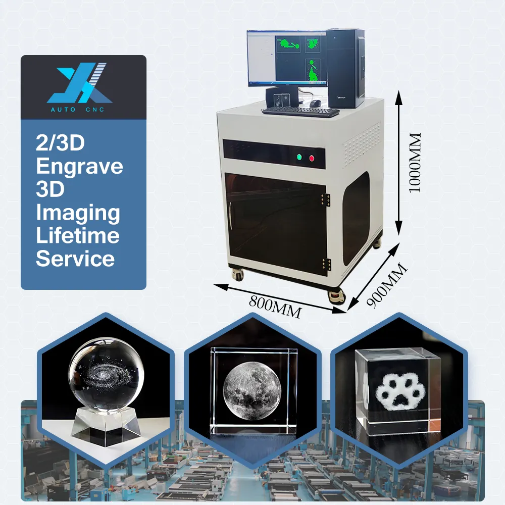 JX Wholesale photo Factory subsurface macchina per incisione laser di cristallo 3d fai da te