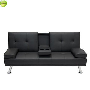 Sofá Cama Turco Moderno Multifuncional <span class=keywords><strong>de</strong></span> 2 Plazas con <span class=keywords><strong>Mesa</strong></span> <span class=keywords><strong>de</strong></span> Centro Plegable - Product Image 3