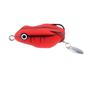 Offre Spéciale Cheery Mini Snake Fish Bait 20 couleurs avec crochet noir fort PVC grenouille leurre 8.5G 4.5cm - Product Image 5