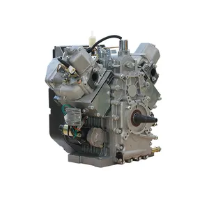 Horizontal Tipo de Refrigeração de Ar Do Motor 4 Acidente Vascular Cerebral Motor Diesel Partida Elétrica 18HP 20 HP 22HP 25 HP