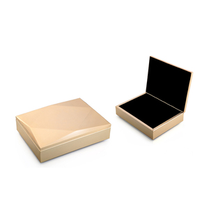 Оптовая продажа, низкая цена, металлический штамповочный диагональный прямоугольный металлический Сувенирный ящик для ювелирных изделий - Product Image 2