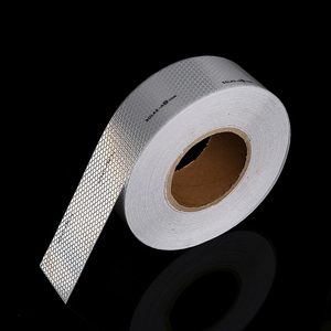 Bạc hi-vis solas băng phản quang biển được phê duyệt PVC vải dựa trên Acrylic dính cho thiết bị an toàn cuộc sống Phao áo khoác quần áo - Product Image 3