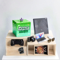 Boîte surprise électronique 3C de haute qualité, boîte mystère aléatoire avec 5 produits : smartphone, montres, tablette, ordinateur portable