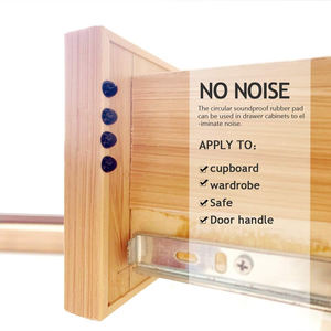 Topes de Goma Autoadhesivos para Manijas de Puerta, Protectores de Pared, Patas de Goma para Gabinetes de <span class=keywords><strong>Aislamiento</strong></span>, para Altavoces y Muebles - Product Image 4