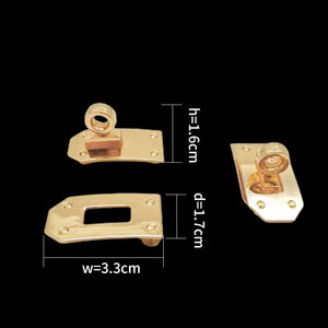 Thanh Và Cho Dây Đeo Du Lịch Sang Trọng Thiết Kế Mm 50 Lần Lượt Barstraight Tay Miễn Phí Nickel <span class=keywords><strong>Tsa</strong></span> Túi Twist Phần Cứng Bronze Túi Xách Khóa - Product Image 4