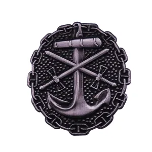 Atacado broche marinha-Wwii emblema imperial alemão medalhas e prêmios da segunda guerra mundial
