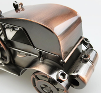 Europa y Estados Unidos Retro nostálgico viejo coche modelo hierro decoración artesanía Metal fundido para Bar cafetería Decoración