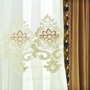 Produsen Kain Turki Tirai Mewah Ruang Tamu Kain Tirai Grosir - Product Image 4