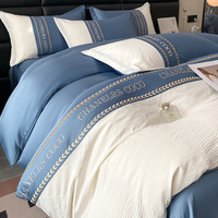Nouvelle collection 2026 : Parure de lit de luxe réversible en mélange polycoton double face – Vente en gros