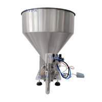 Machine de remplissage semi-automatique à pompe lobulée pour shampoing, crème, lubrifiant, huile, beurre de cacahuète, pâte de soja, sauce, confiture, miel, ketchup