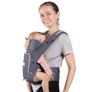 2024 vente chaude <span class=keywords><strong>porte</strong></span>-bébé siège de hanche transporteur <span class=keywords><strong>9</strong></span> en 1 coton respirant fonctionnel adapté à la mère père - Product Image 2