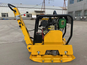 उच्च गुणवत्ता वाली प्लेट कॉम्पैक्टर वाइब्रेटिंग प्लेट गैसोलीन कंक्टर निर्माण के लिए ग्राउंड फ्लोर डामर मिट्टी प्लेट कम्पेक्टर - Product Image 3