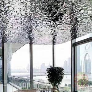 Malla Metálica Decorativa para Techo, Estilo Agua, Reflejo Metálico, Techo Martillado Moderno - Product Image 4