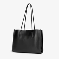 Porte-documents classique personnalisable en cuir PU pour femme, sacoche à bandoulière pour ordinateur portable, sac de transport pour ordinateur portable
