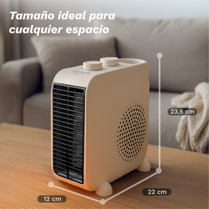 เครื่องทำความร้อนไฟฟ้ากรุนเคล 2000W พร้อมพัดลมเทอร์โมสตัทแบบสองตำแหน่ง - Product Image 2