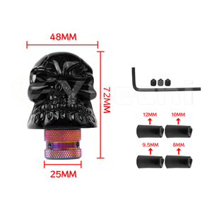 JDM Skull Shape <b>Gear</b> Shift <b>Knob</b> Racing Car Interior Accessory Manual Acrylic Decorative Lever - Product Image 4