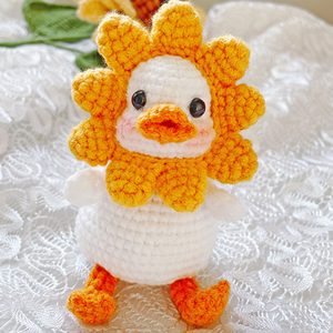 Poupées en crochet adorables artisanales | Mini porte-clés animaux en peluche et breloques de sac à main | Cadeau fait main et décor essentiel - Product Image 3