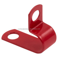 Certification UKCA, clip de câble métrique en cuivre, clips électriques en cuivre, clips colorés personnalisés, pince de câble en acier thermolaqué