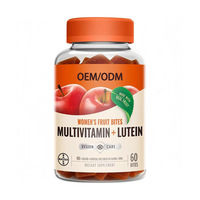 Gummies multivitaminées pour femmes, marque privée OEM, soutien immunitaire quotidien, énergie, biotine, vitamines C et D3, sans sucre, formule personnalisée, fabrication en usine