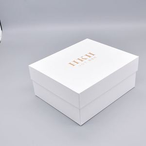 Custom Luxury White Gift Paper Premium Product Packaging <b>Box</b> Customized Printed With Logo Cardboard <b>Pack</b> Present <b>Box</b> - Product Image 3