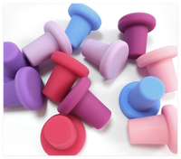 Bouchons en caoutchouc silicone 8 tailles, kit d'assortiment de bouchons coniques de protection haute température, kit de masquage pour peinture et revêtement en poudre