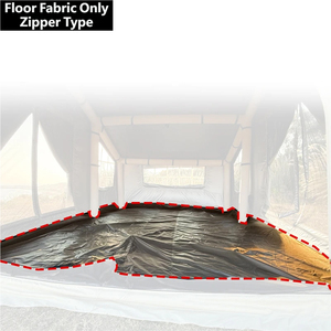 Tente gonflable instantanée en PVC de 15 cm avec colonne d'air, toile Oxford 200D titane, moustiquaire intégrée, pour camping familial et événements extérieurs - Product Image 6