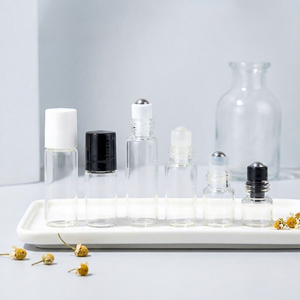 Envases de Vidrio Transparente con Rodillo para Cuidado de la Piel, para Aceites Esenciales y Aromaterapia - Product Image 3