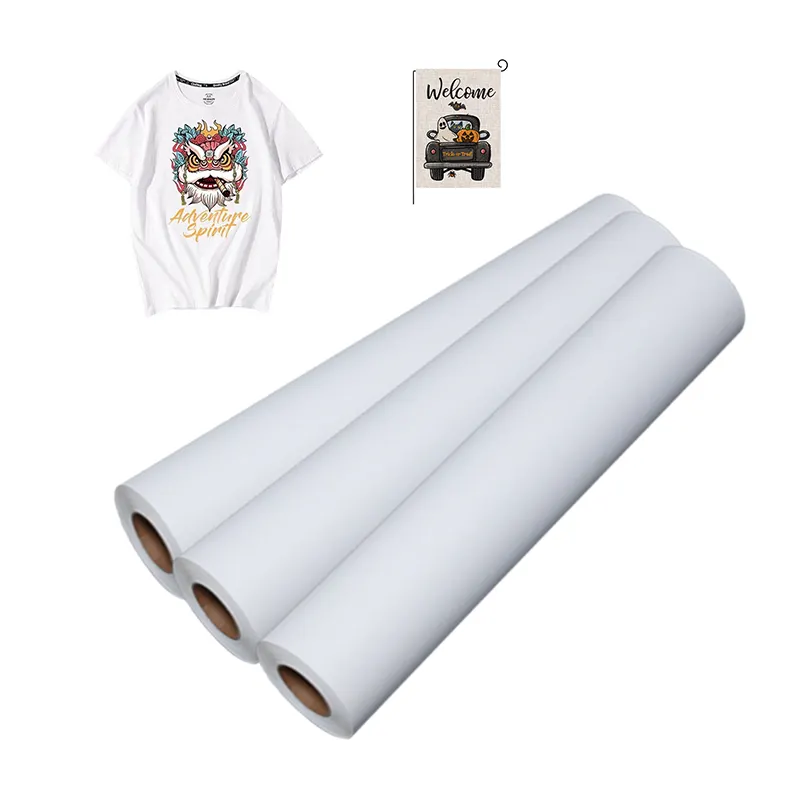 Großhandel Niedrigpreis-Sublimation papier 50g/m² 60-Zoll-Rollen-Wärmeübertragungspapier für den Digitaldruck