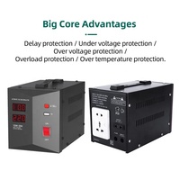 Stabilisateur de tension de protecteur de surtension d'AVR d'affichage numérique de 220V et régulateur réglable pour le contrôle de relais CA d'appareil ménager