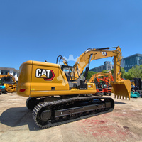 Excavatrice CAT 326 d'occasion à vendre, 25,6 tonnes, pour la construction de fondations, fournisseur de pelles d'occasion CAT325DL CAT326D2 CAT330