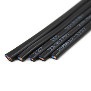 स्ट्रैंड्स 450/750V 2 कोर पीवीसी इंसुलेटेड और कवर फ्लैट कॉपर फ्लेक्सिबल पावर केबल - Product Image 5