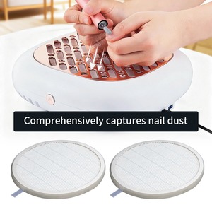 Filtre HEPA pour aspirateur à poussière pour ongles SPro, diamètre 17 cm, compatible avec l'aspirateur à poussière pour ongles SPro XC320J <span class=keywords><strong>MelodySusie</strong></span>, attache 99 % de la poussière des ongles - Product Image 4