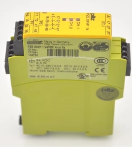 774730สำหรับ X4 PNOZ 24 VDC <span class=keywords><strong>3</strong></span> n/o 1 n/c รีเลย์ความปลอดภัย24VDC PLC PAC - Product Image 1
