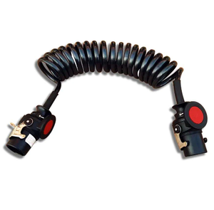 สายไฟรถพ่วงเหล็กกล้าเจ็ดแกน พร้อมปลั๊ก 7 ขา สภาพใหม่ - Product Image 2