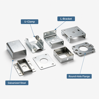 Support en acier galvanisé/inox fabriqué par un fabricant CNC, vente directe, personnalisable selon les dessins