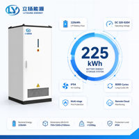 Système de stockage d'énergie commercial LiFePO4 pour micro-réseaux, refroidissement liquide, certifié CE UN38.3, hors réseau et sur réseau, installation facile
