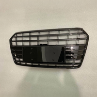 Grille de pare-chocs avant en ABS noir brillant nid d'abeille de haute qualité de la marque PNB, style S7 pour Audi A7 S7 2016 2017 2018 C7.5