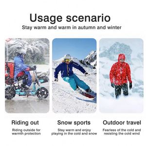 Pasamontañas de punto afelpado para esquí, con efecto desgastado y textura de hierba, para invierno, personalizado, al por mayor - Product Image 3