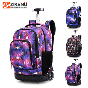 <span class=keywords><strong>Sac</strong></span> à dos à roulettes pour garçons, <span class=keywords><strong>sac</strong></span> à dos de <span class=keywords><strong>voyage</strong></span> pour adultes, grand format 5-9 - Product Image 1